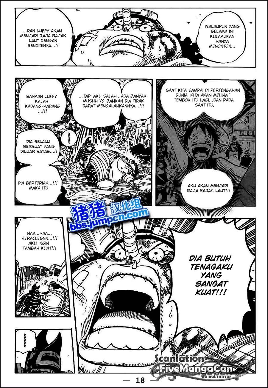 One Piece Chapter 596 Halaman 19