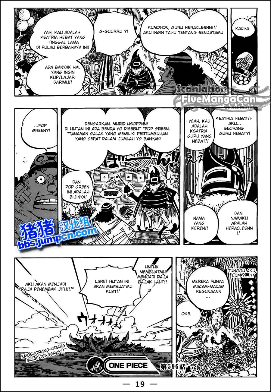 One Piece Chapter 596 Halaman 20