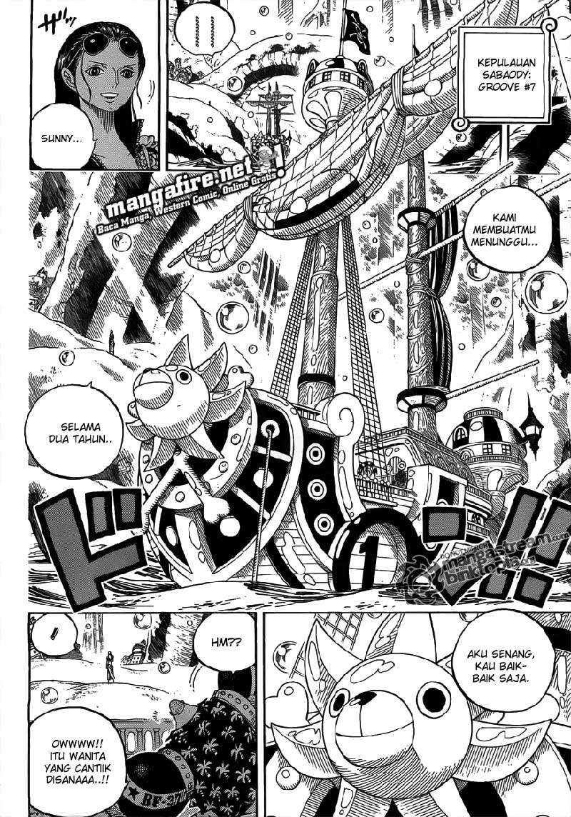 One Piece Chapter 599 Halaman 6