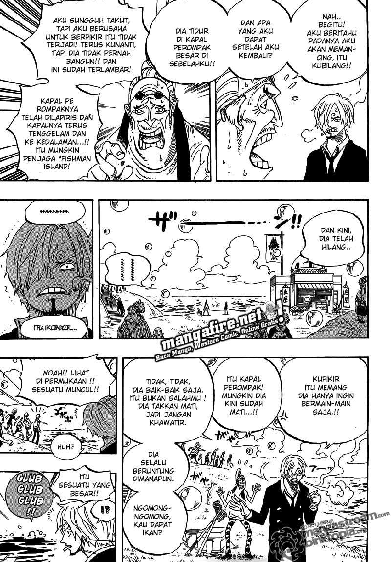 One Piece Chapter 599 Halaman 14