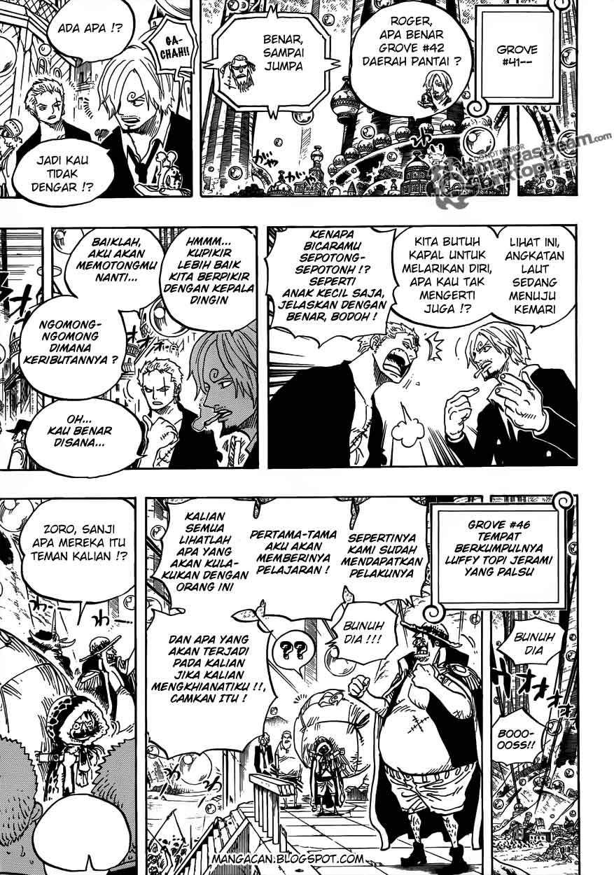 One Piece Chapter 601 Halaman 3