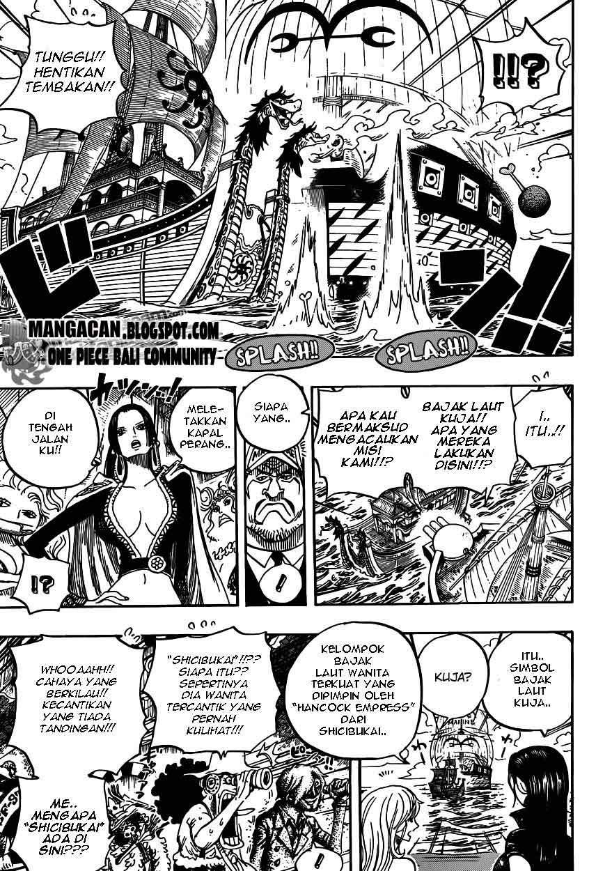 One Piece Chapter 602 Halaman 8