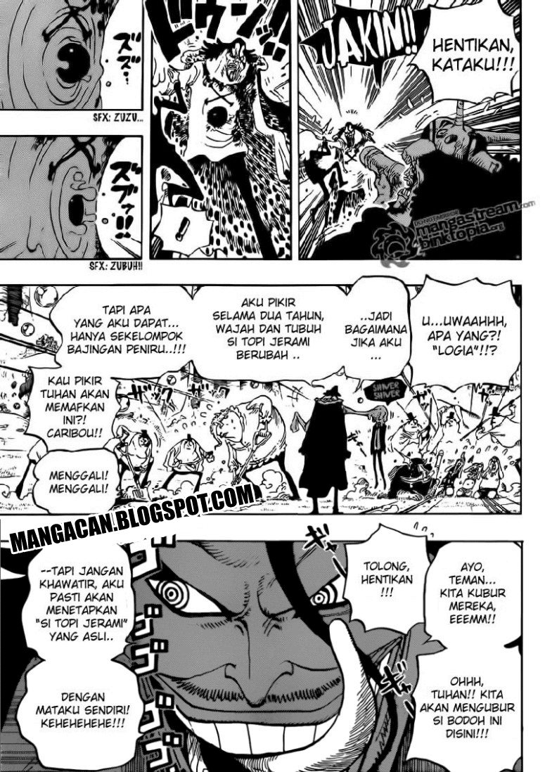 One Piece Chapter 603 Halaman 3