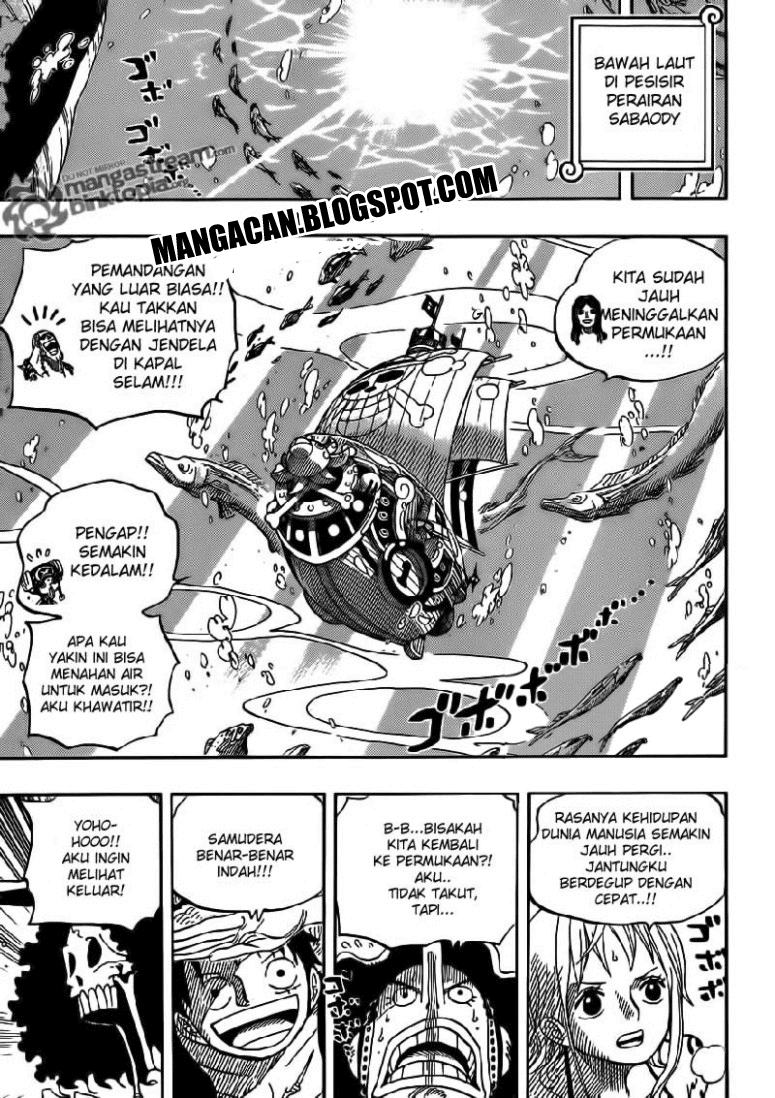 One Piece Chapter 603 Halaman 7