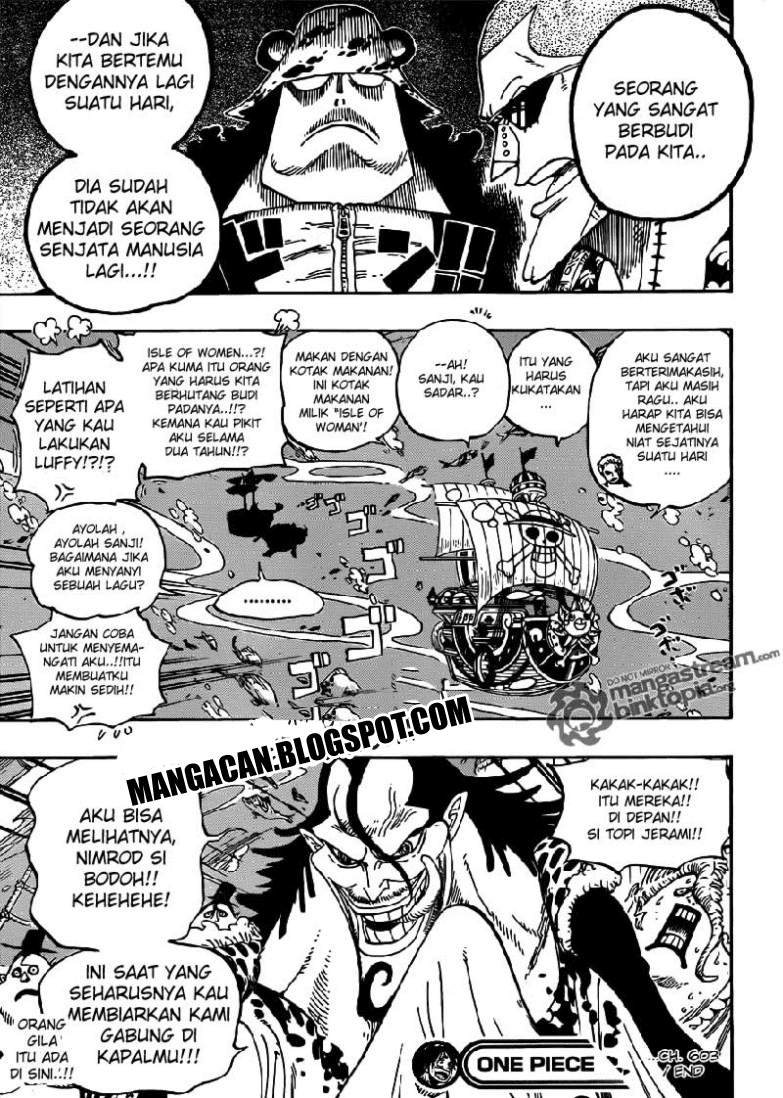 One Piece Chapter 603 Halaman 16