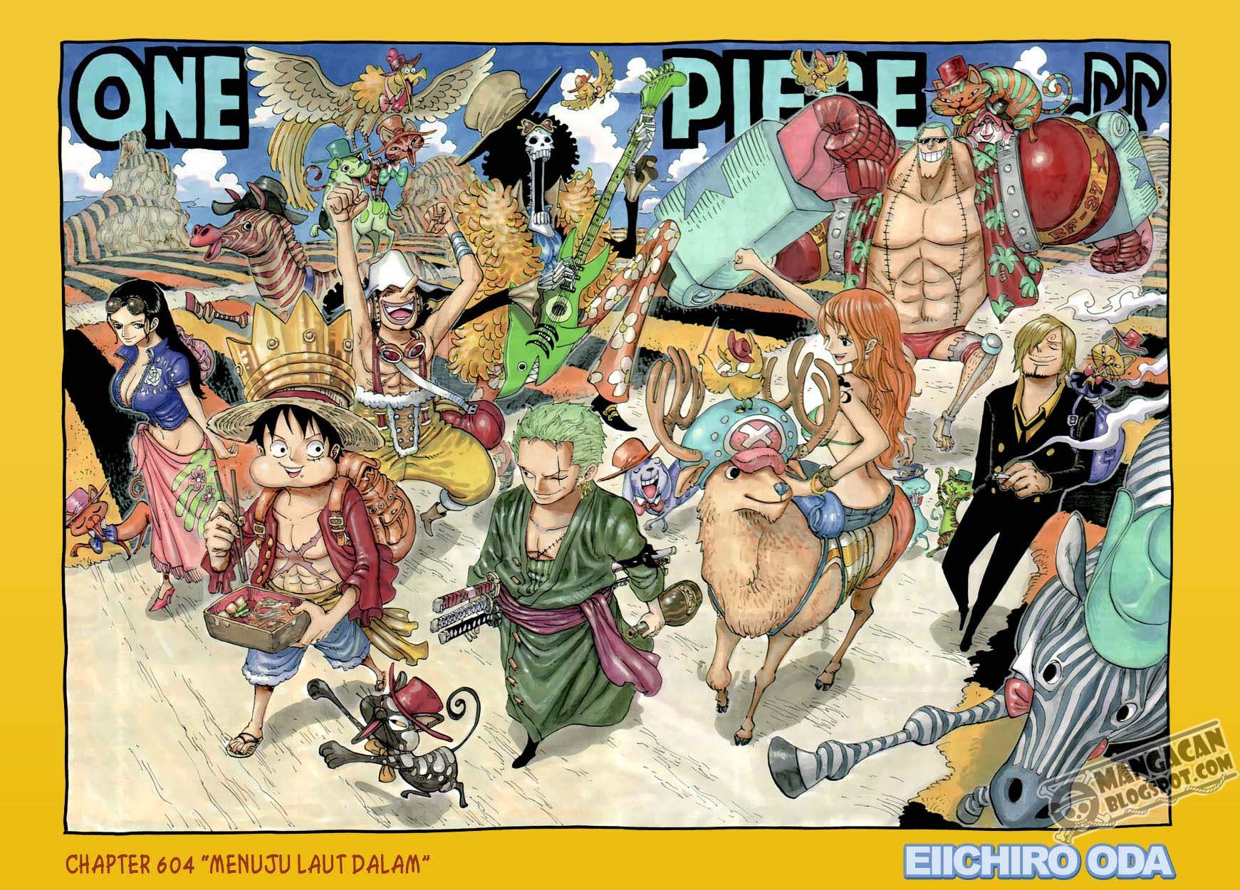 One Piece Chapter 604 Halaman 4