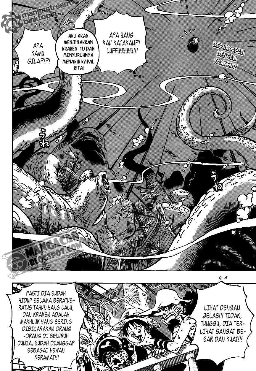 One Piece Chapter 605 Halaman 6