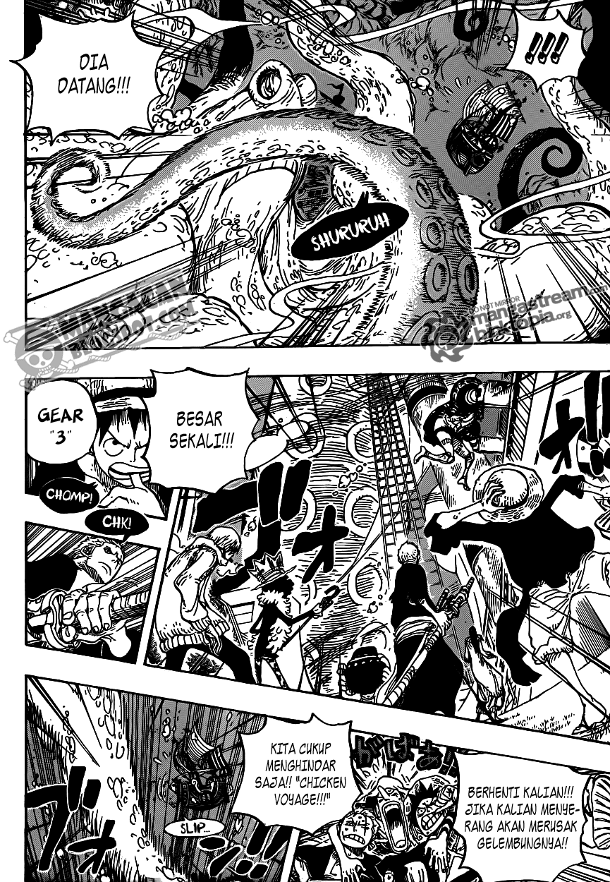 One Piece Chapter 605 Halaman 14