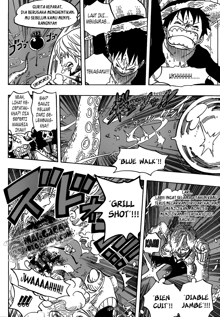 One Piece Chapter 605 Halaman 22