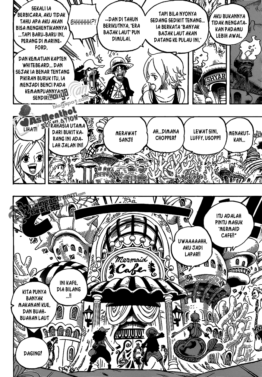 One Piece Chapter 610 Halaman 8