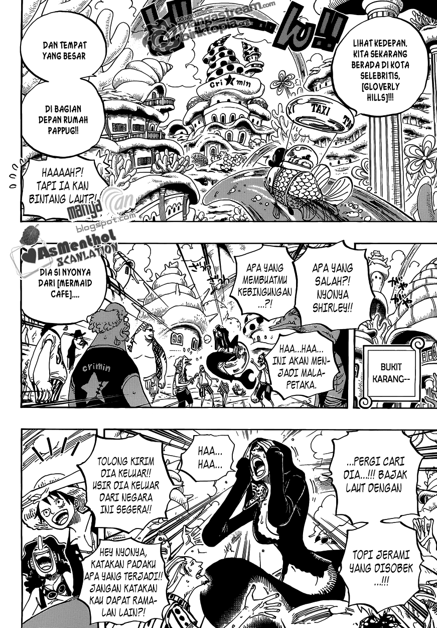 One Piece Chapter 610 Halaman 14