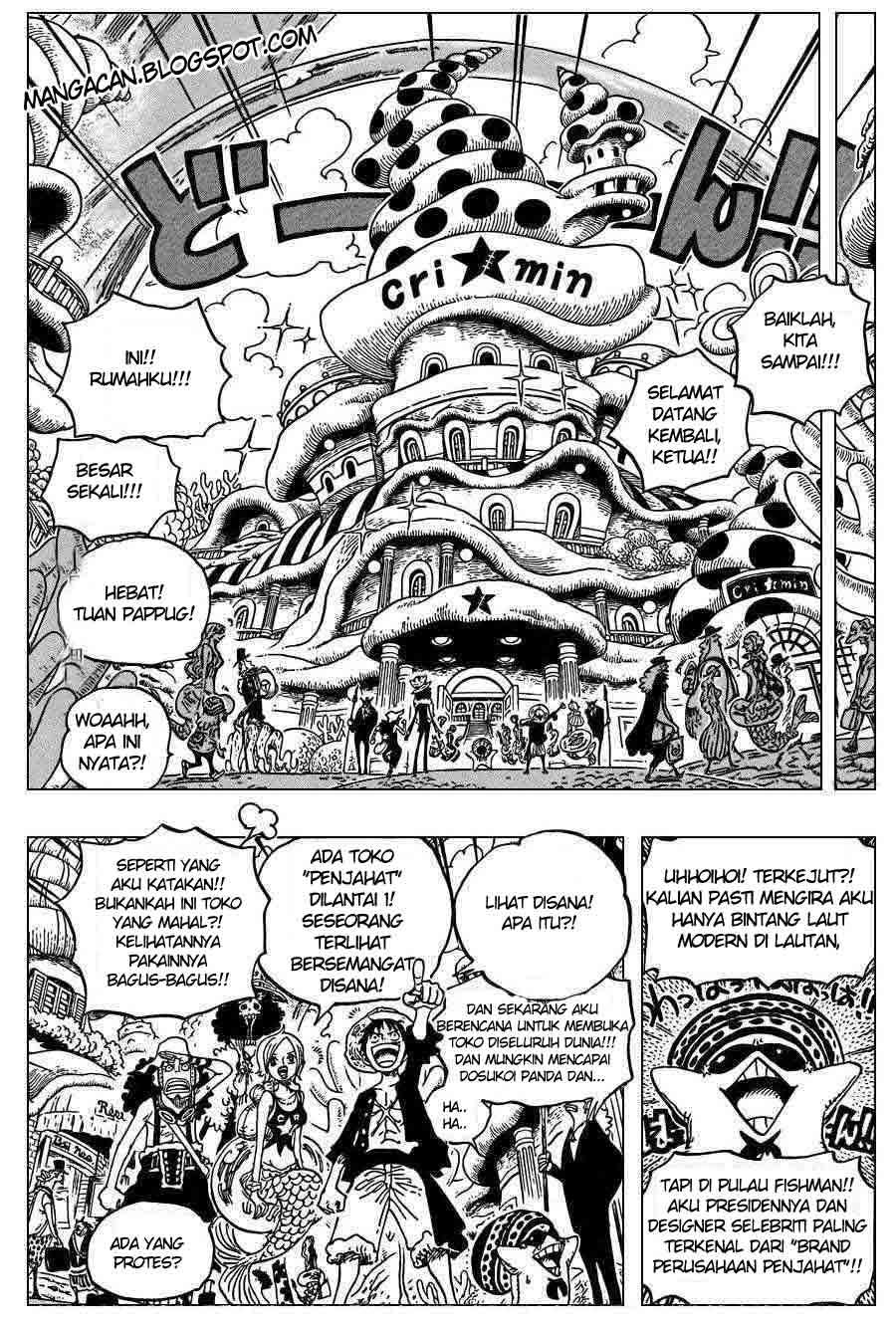 One Piece Chapter 611 Halaman 6