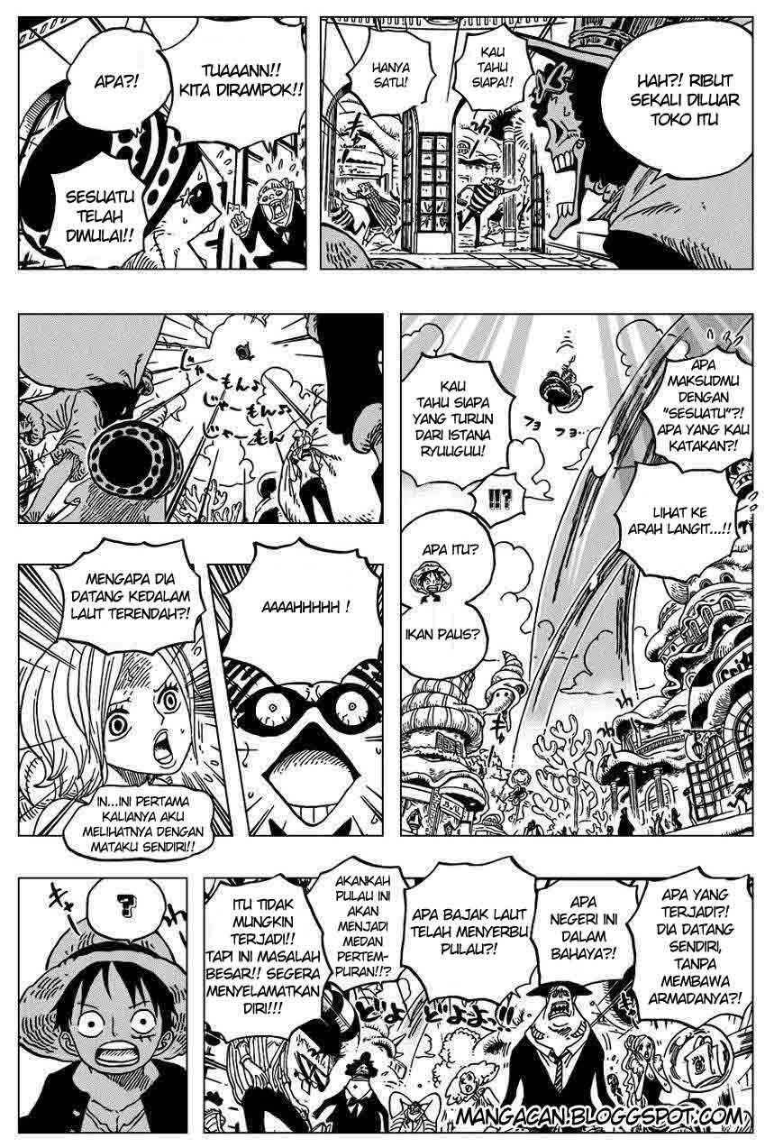 One Piece Chapter 611 Halaman 8