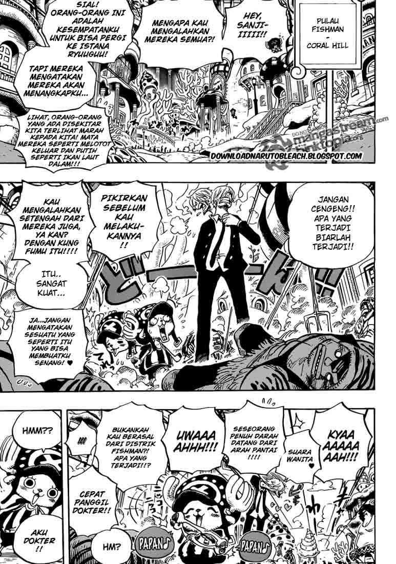 One Piece Chapter 615 Halaman 5