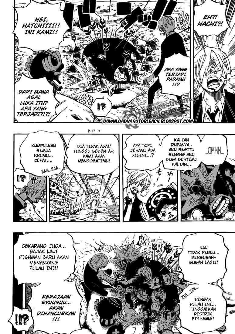 One Piece Chapter 615 Halaman 6