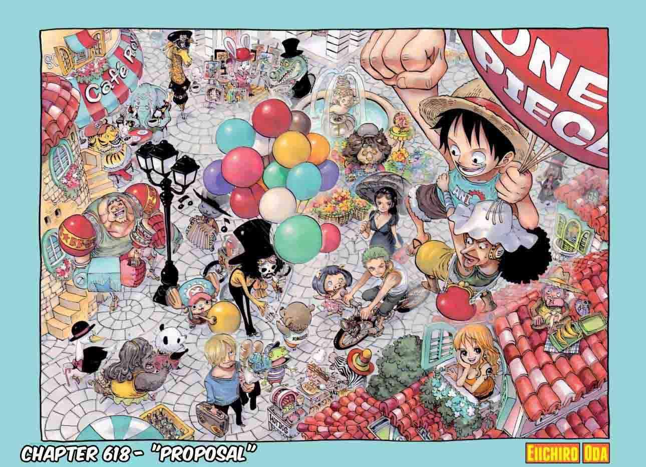 One Piece Chapter 618 Halaman 2