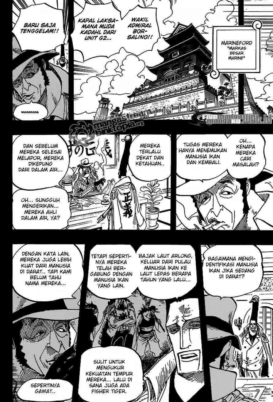 One Piece Chapter 622 Halaman 10