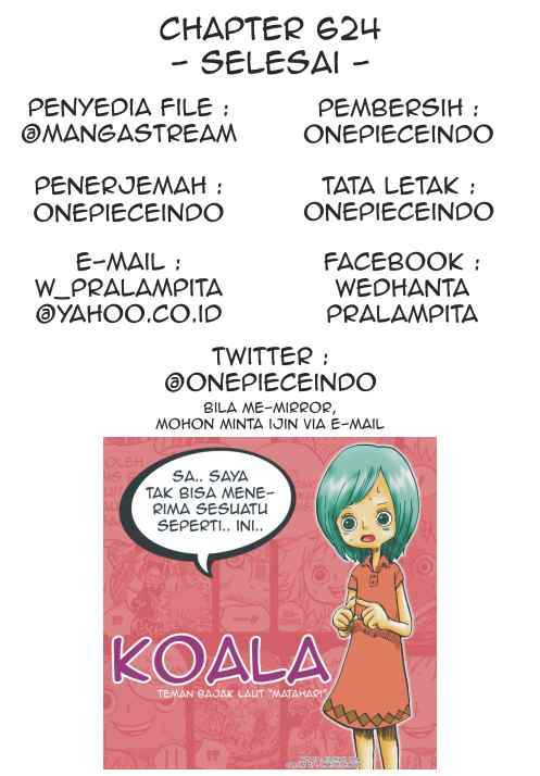 One Piece Chapter 624 Halaman 18
