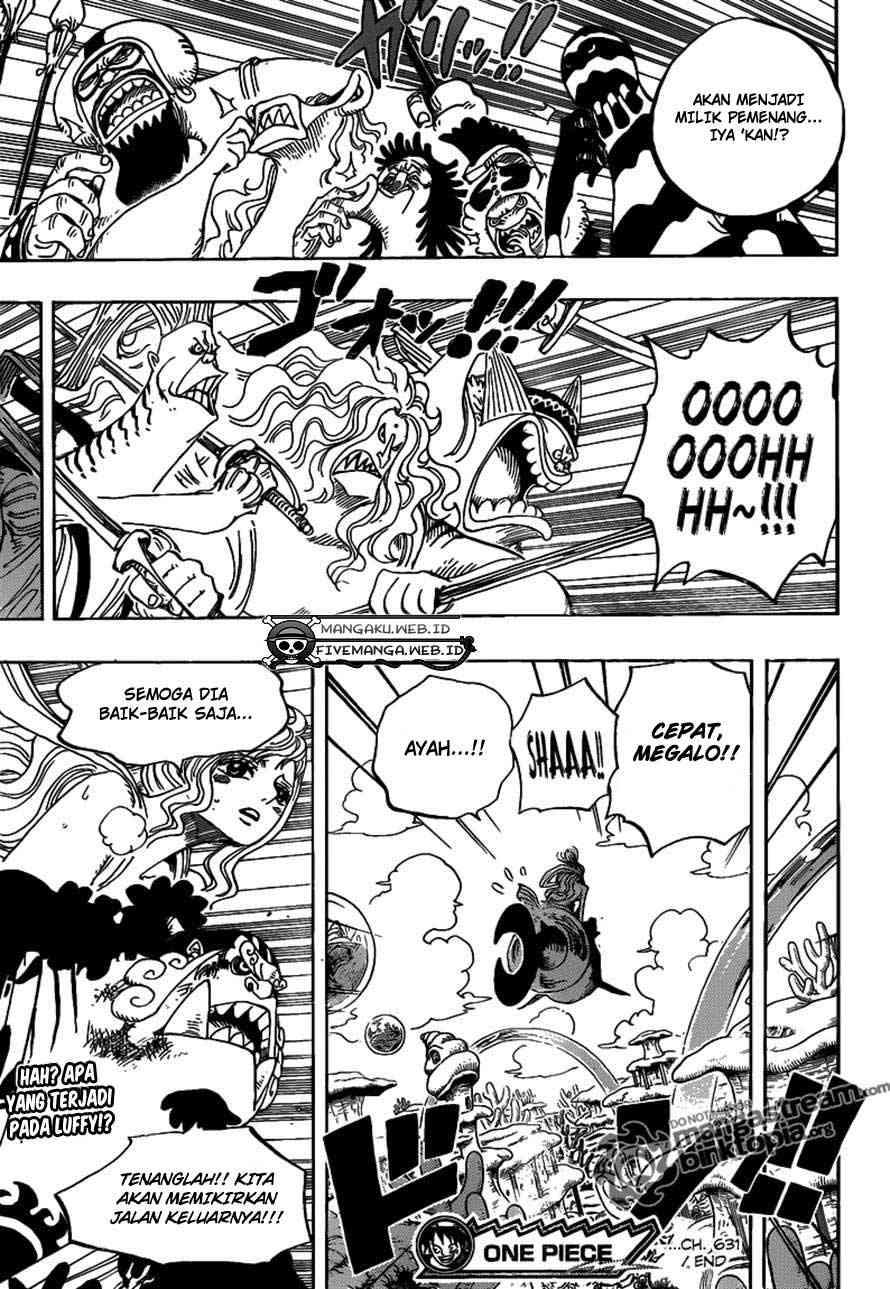 One Piece Chapter 631 Halaman 17