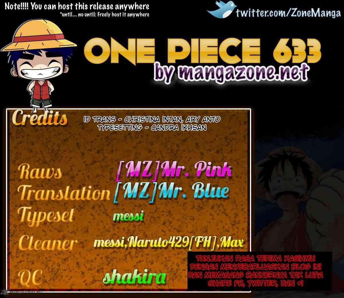 One Piece Chapter 633 Halaman 18
