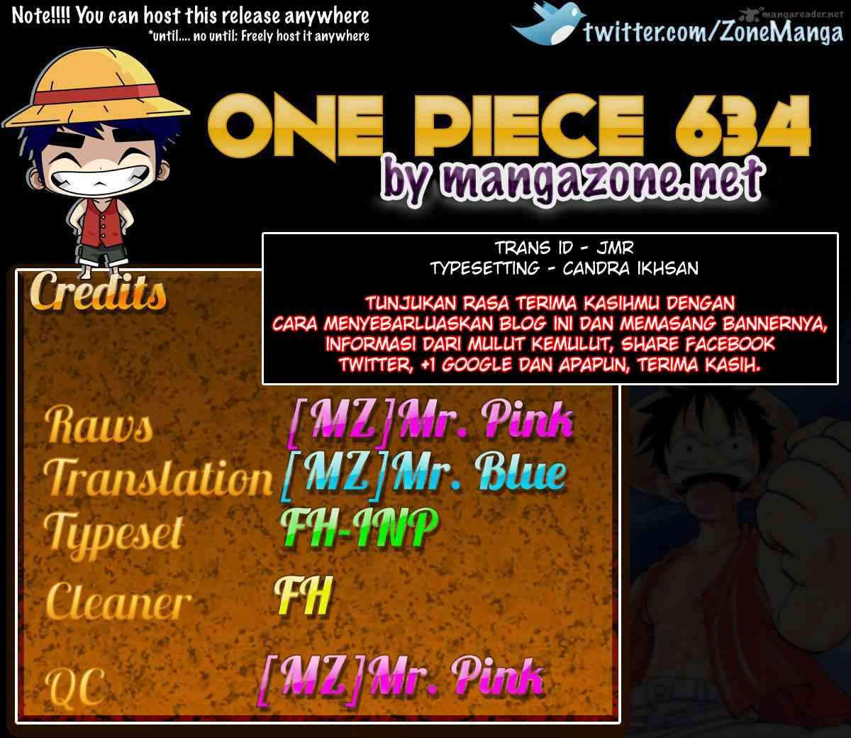 One Piece Chapter 634 Halaman 16
