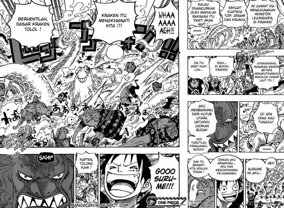 One Piece Chapter 635 Halaman 18