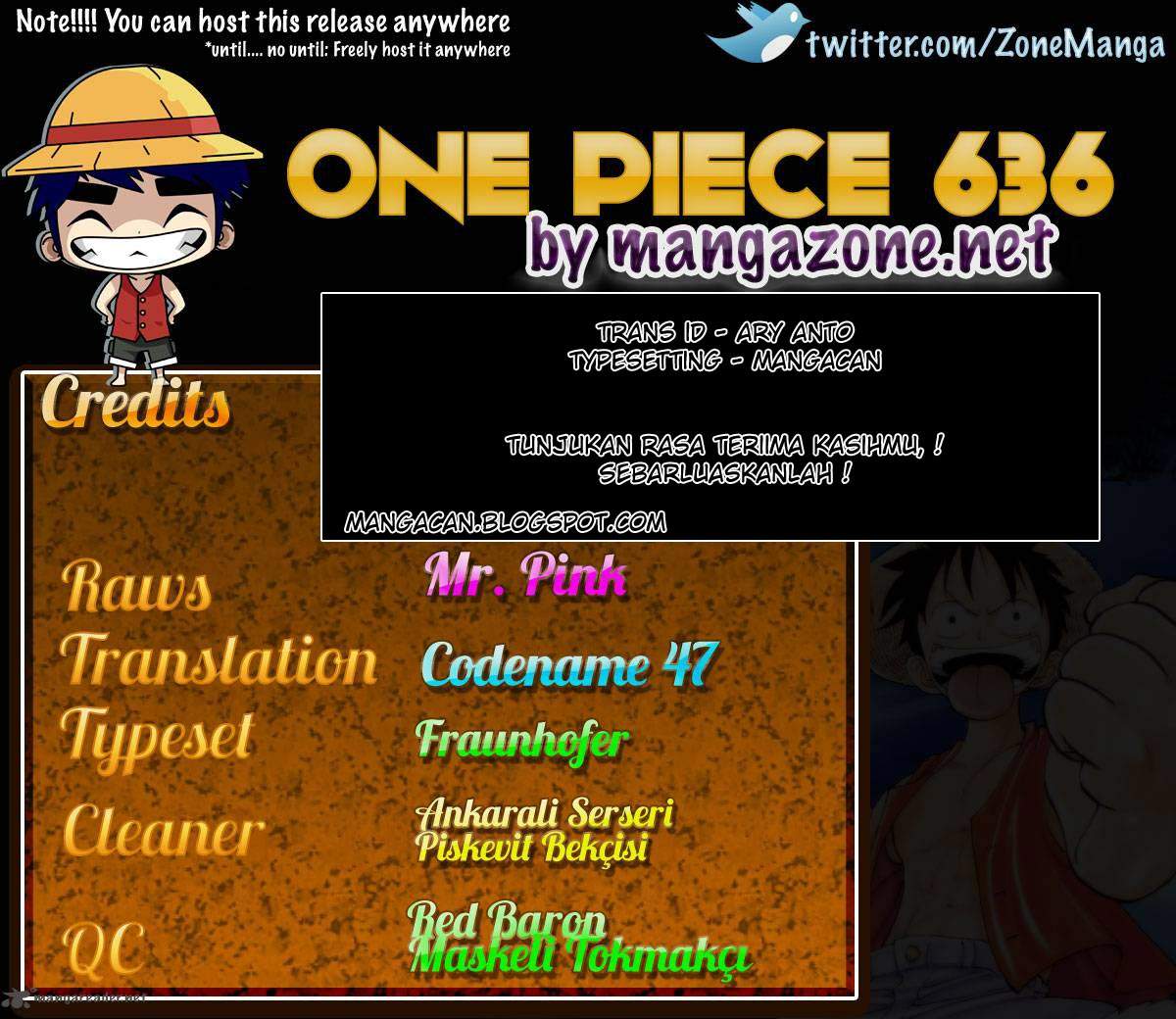 One Piece Chapter 636 Halaman 18