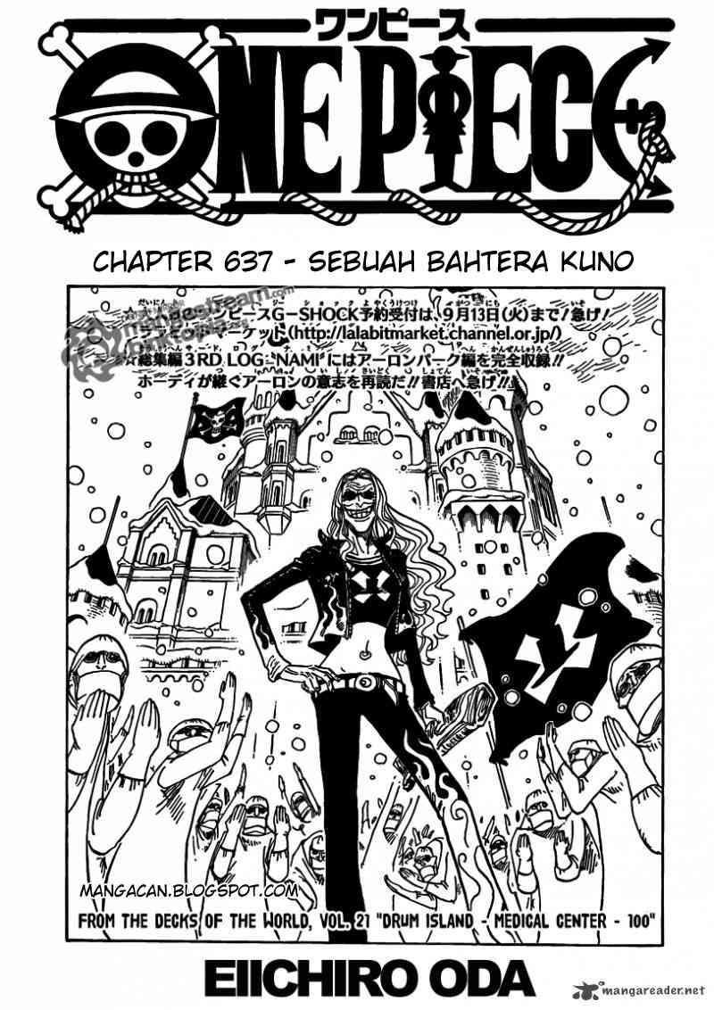 One Piece Chapter 637 Halaman 1
