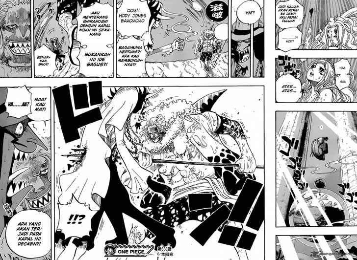 One Piece Chapter 638 Halaman 17