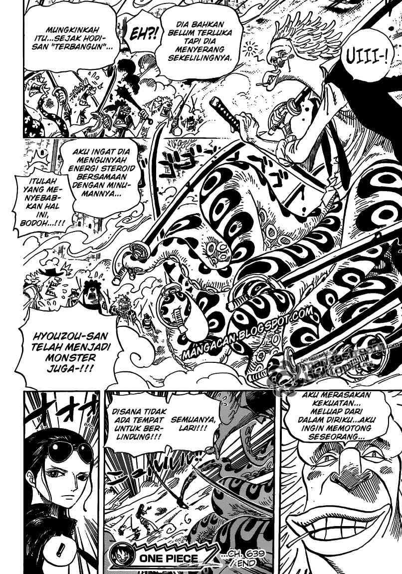 One Piece Chapter 639 Halaman 17