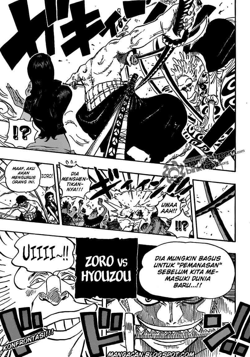 One Piece Chapter 639 Halaman 18