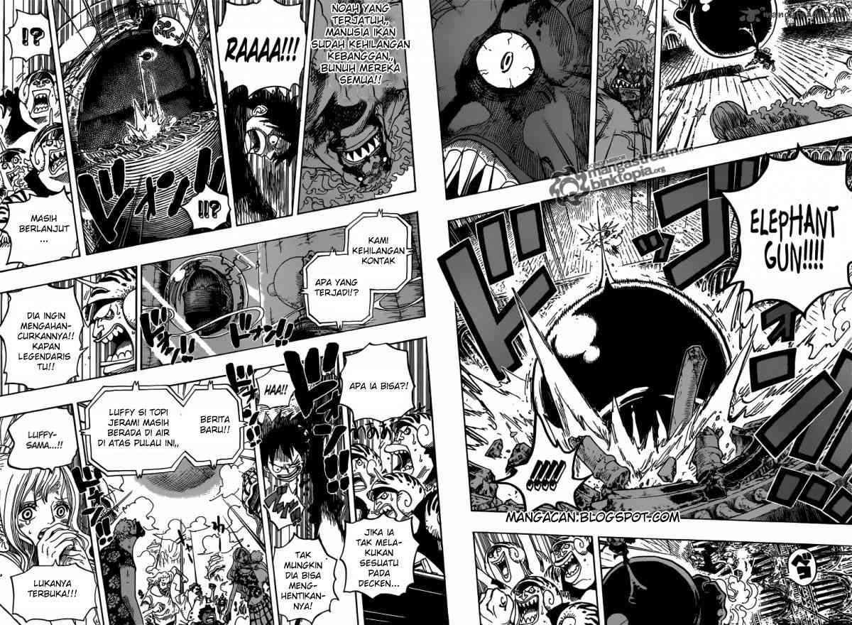 One Piece Chapter 645 Halaman 10