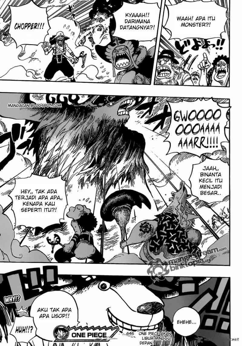 One Piece Chapter 645 Halaman 17