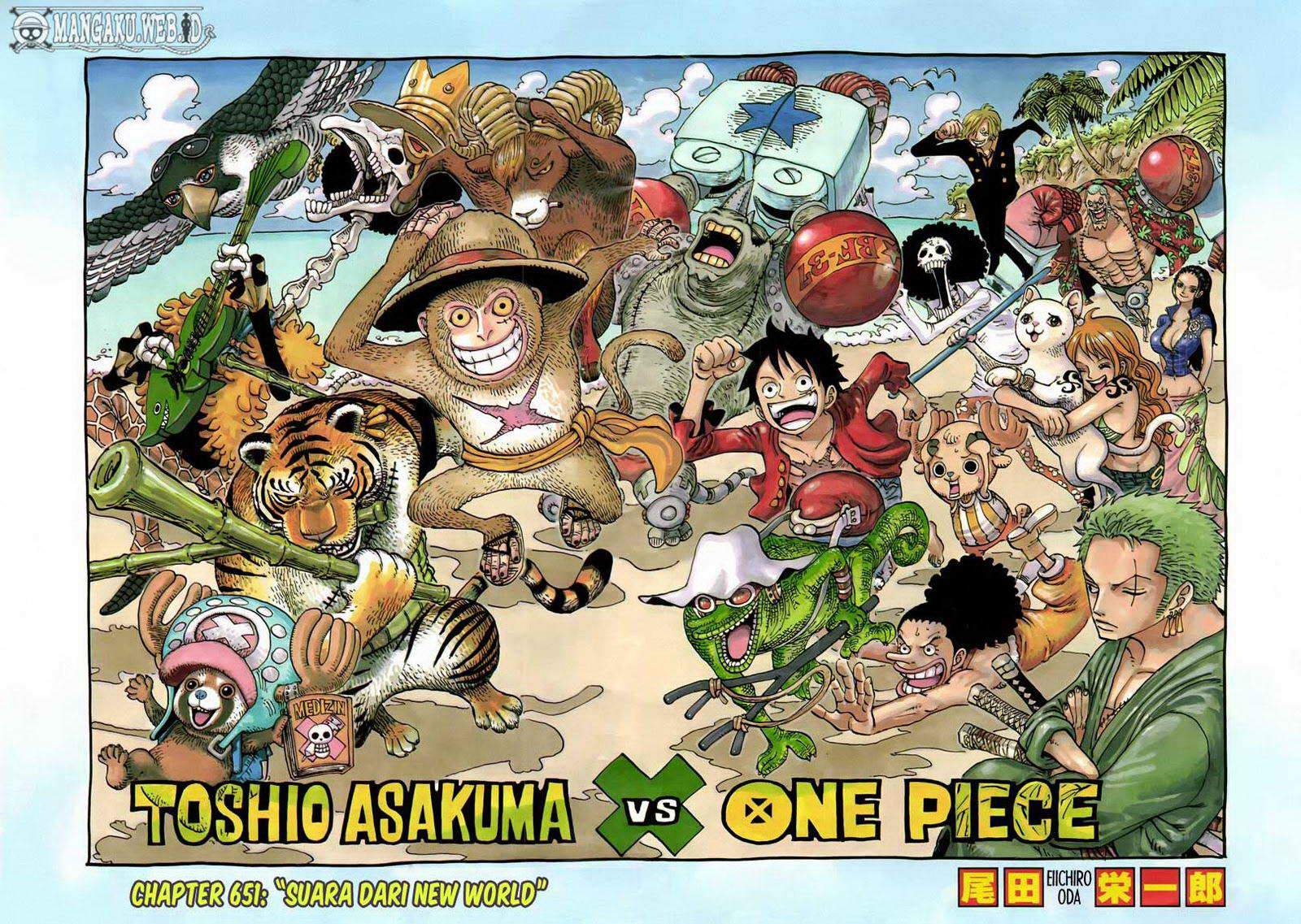 One Piece Chapter 651 Halaman 2