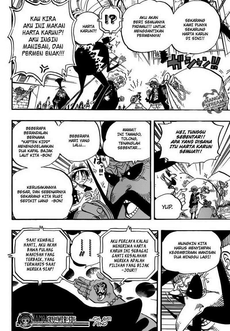 One Piece Chapter 651 Halaman 17