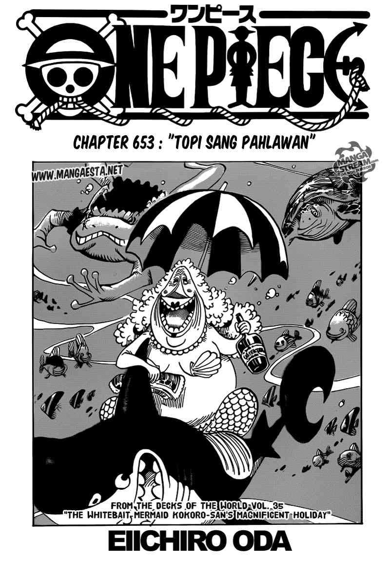 One Piece Chapter 653 Halaman 2