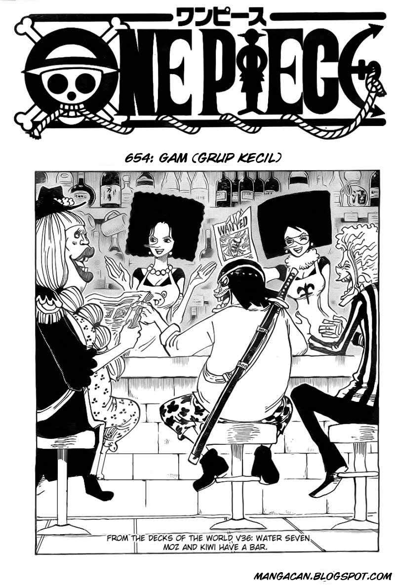 One Piece Chapter 654 Halaman 2
