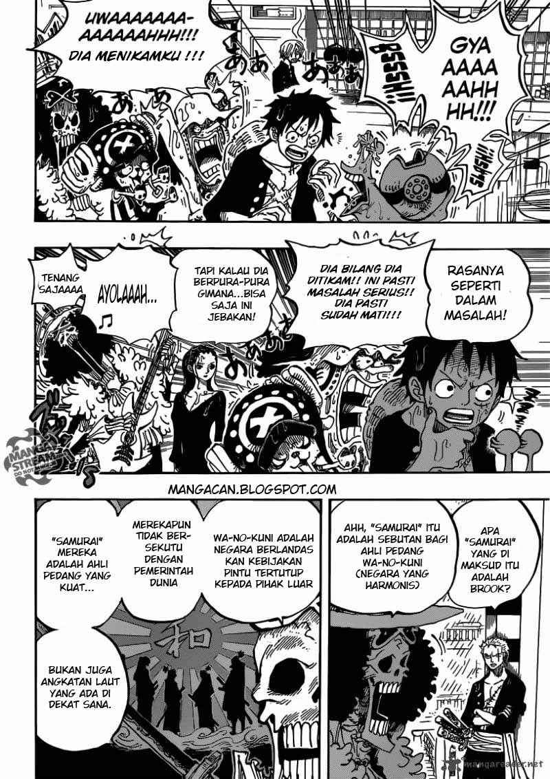 One Piece Chapter 655 Halaman 6
