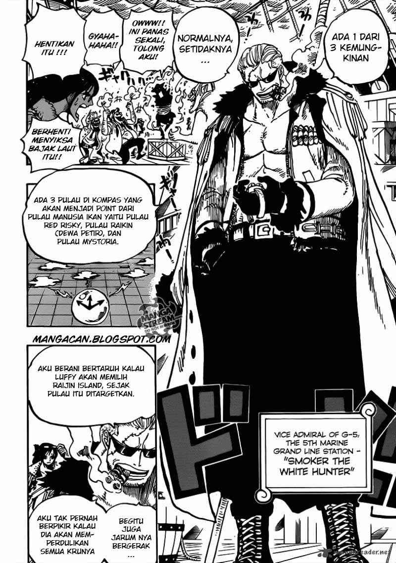 One Piece Chapter 655 Halaman 8