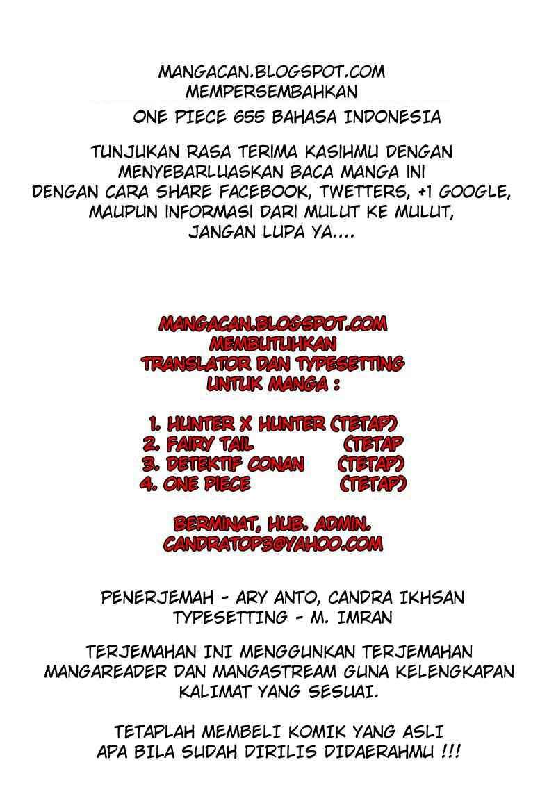 One Piece Chapter 655 Halaman 19