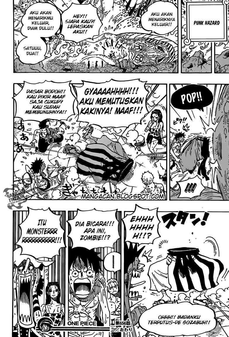 One Piece Chapter 656 Halaman 17