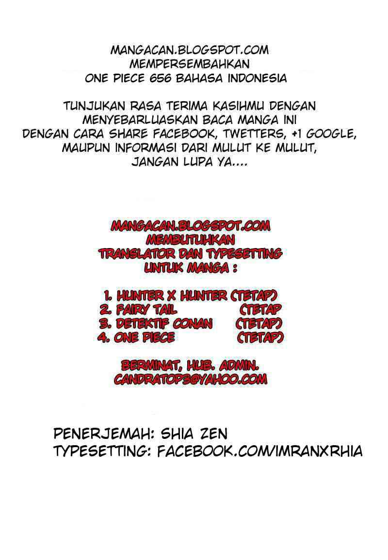 One Piece Chapter 656 Halaman 19