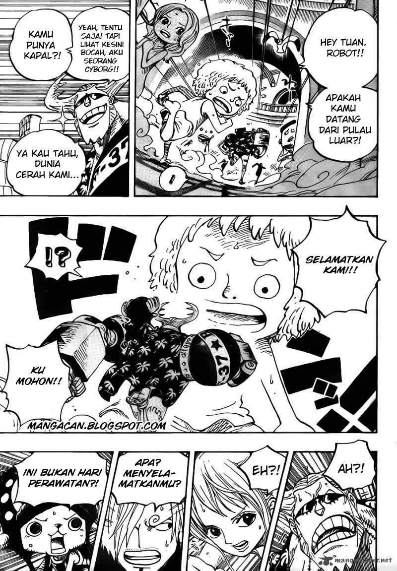 One Piece Chapter 658 Halaman 6