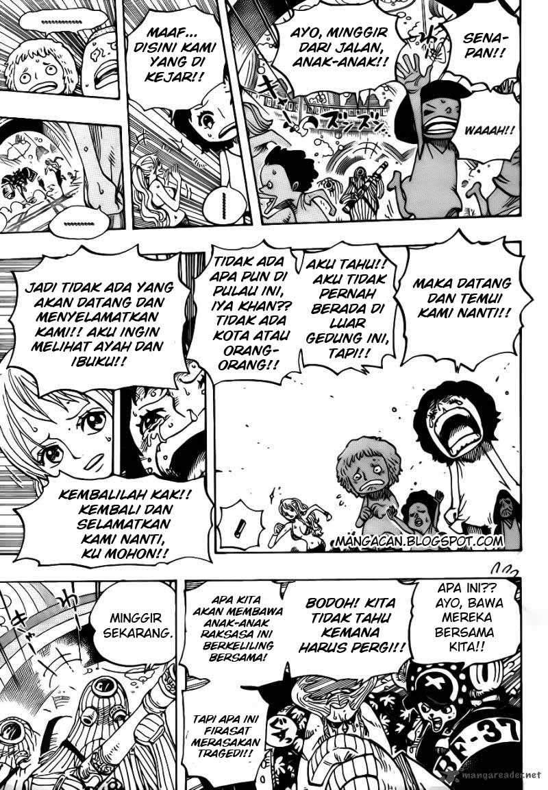 One Piece Chapter 658 Halaman 8
