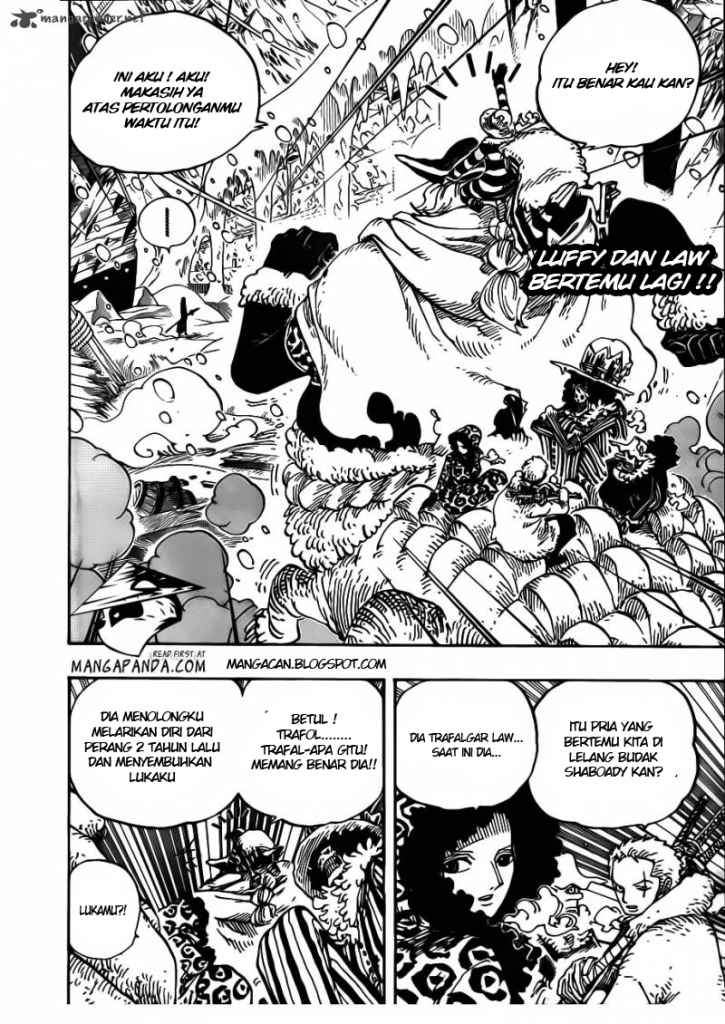 One Piece Chapter 663 Halaman 3