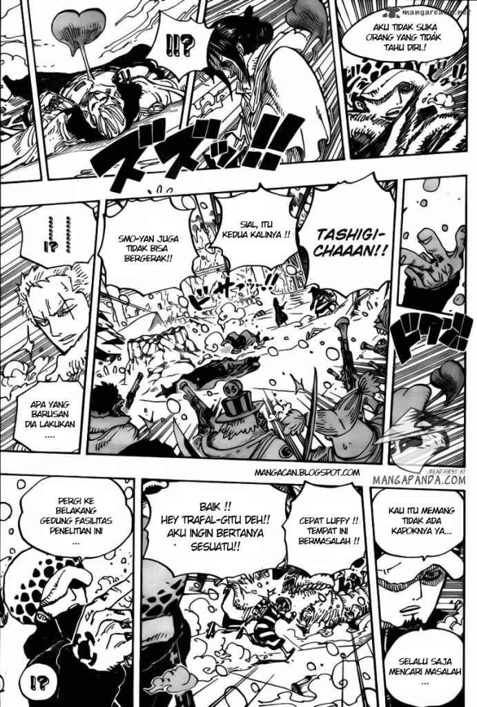 One Piece Chapter 663 Halaman 8