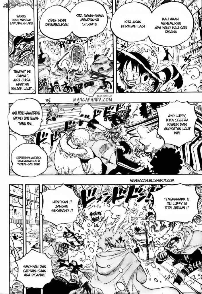 One Piece Chapter 663 Halaman 9