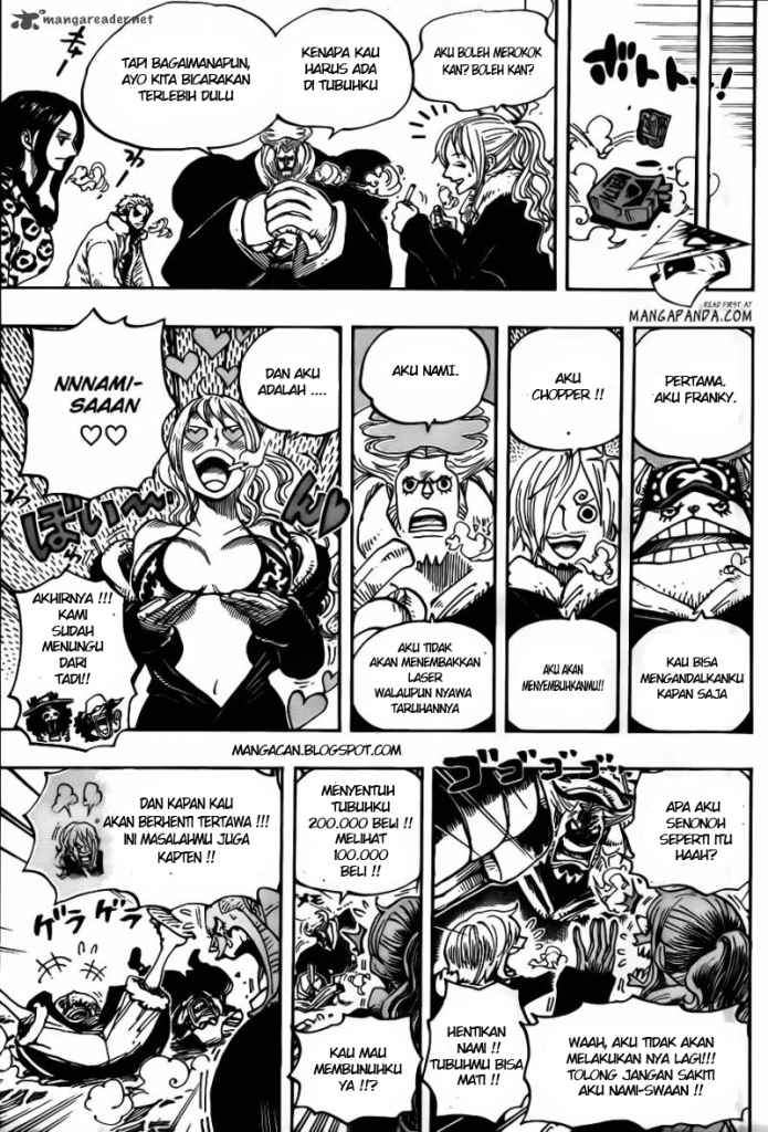 One Piece Chapter 663 Halaman 16