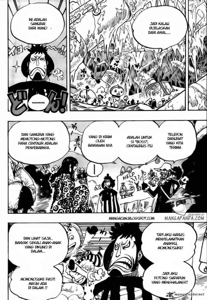 One Piece Chapter 663 Halaman 17