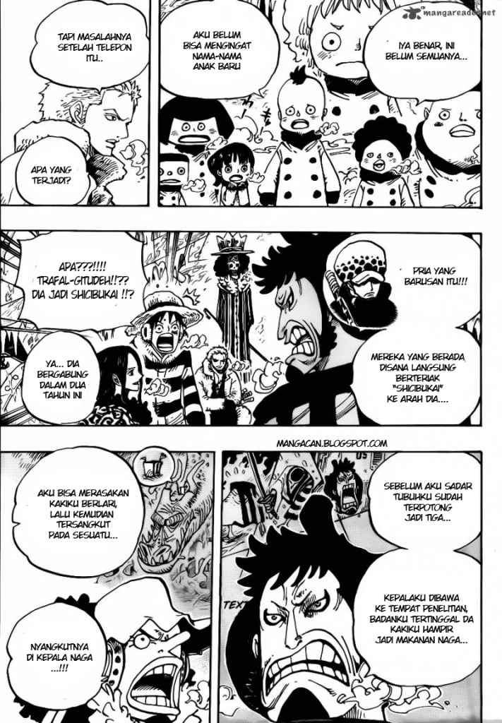 One Piece Chapter 663 Halaman 18